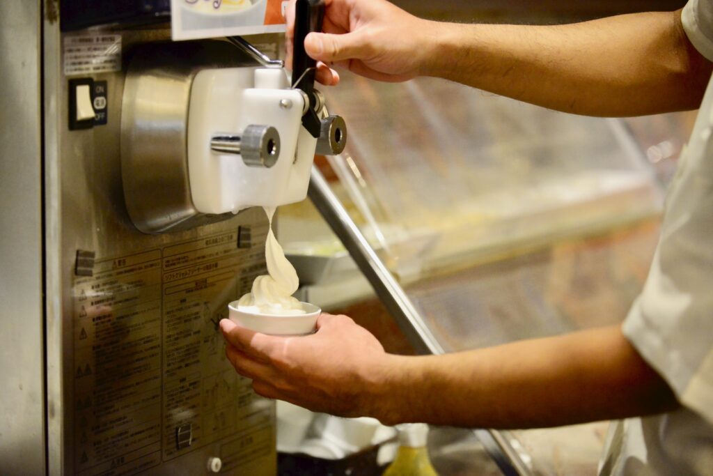 アイスクリームマシン