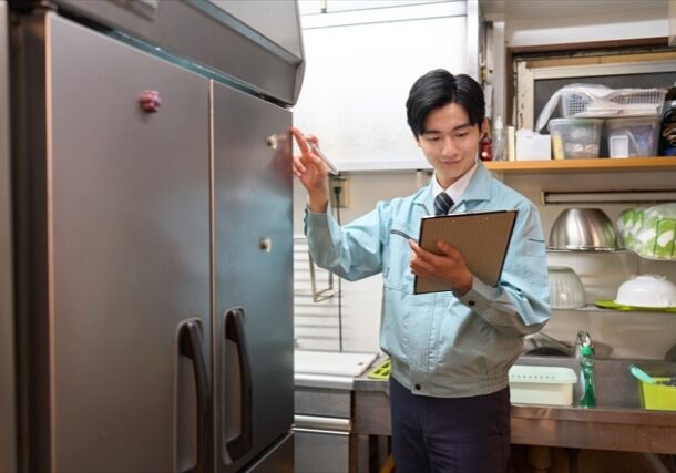 冷蔵庫買取の様子